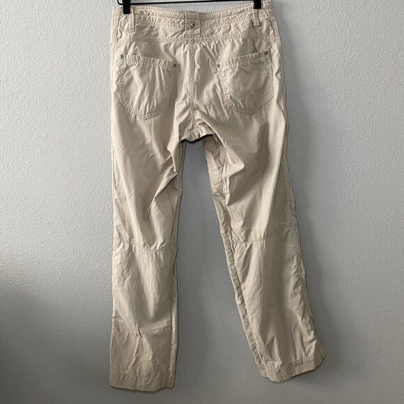 Kuhl Pants Womans 6 Beige Hiking Outdoor Hiking Trail Cotton/Nylon - Picture 9 of 14